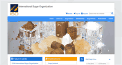 Desktop Screenshot of isosugar.org